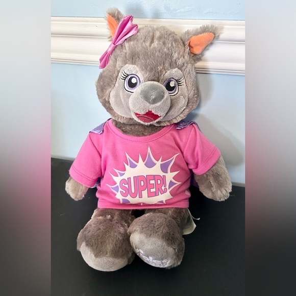 Build a bear Great Wolf Lodge collection lot of 5 raccoon/squirrel/dragon plush - Picture 6 of 9